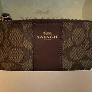 Brand new original packaging coach wristlet